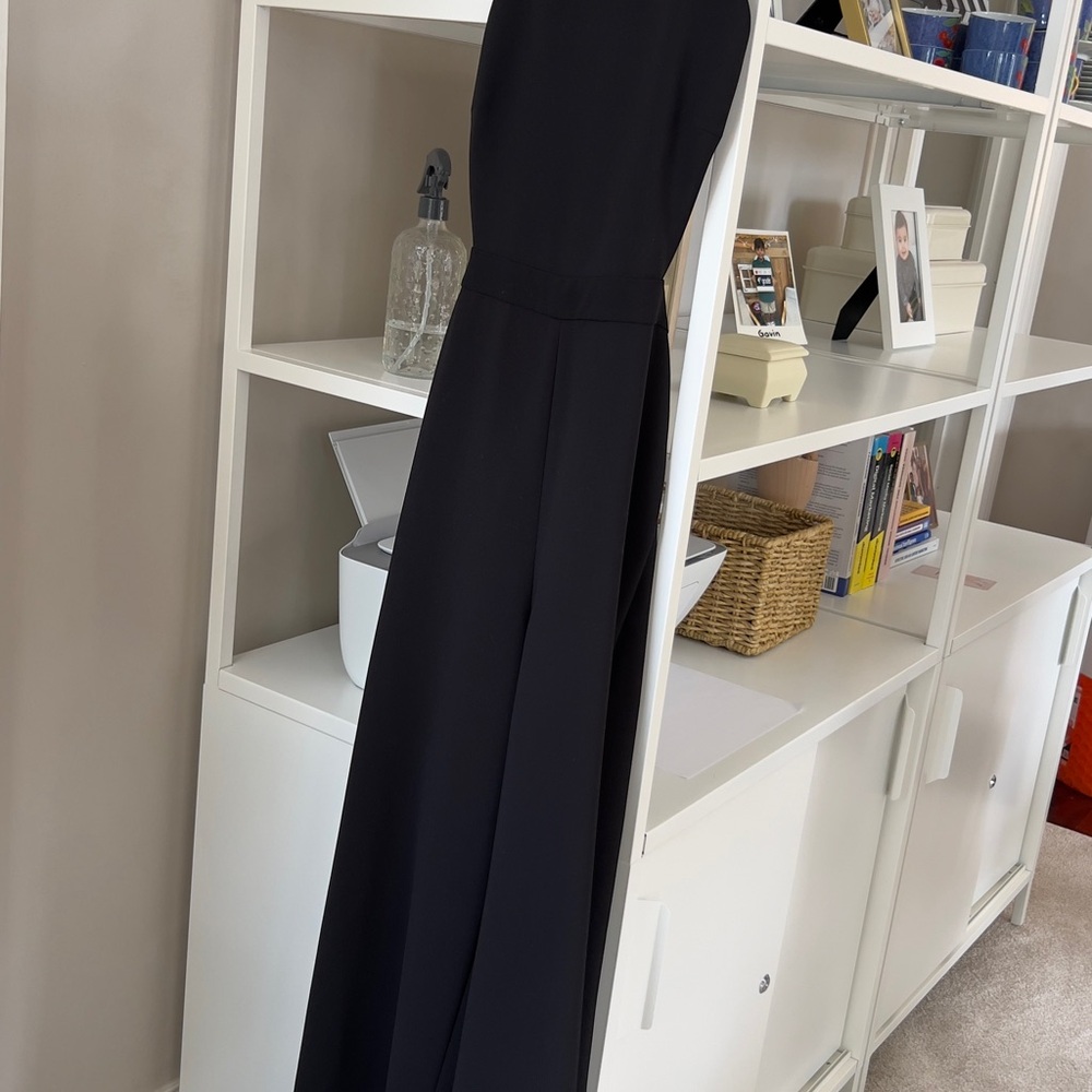 Elegant Black Sleeveless Jumpsuit
